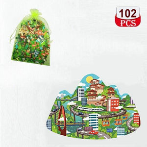 Planet Gates 1005 no box / China Animal Shapes Puzzle Dinosaurs Whale Jigsaw Unique Kids Puzzles Educational Child Games Toys Christmas Gifts For Children