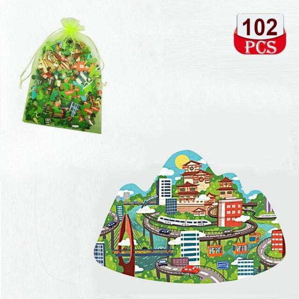 Planet Gates 1005 no box / China Animal Shapes Puzzle Dinosaurs Whale Jigsaw Unique Kids Puzzles Educational Child Games Toys Christmas Gifts For Children