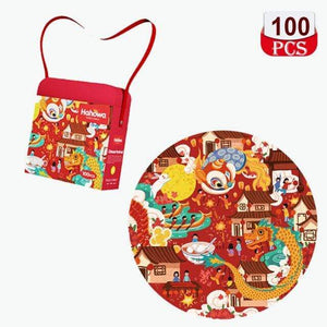 Planet Gates 1008 original box / China Animal Shapes Puzzle Dinosaurs Whale Jigsaw Unique Kids Puzzles Educational Child Games Toys Christmas Gifts For Children