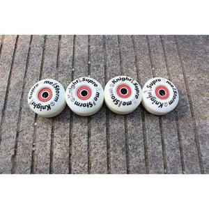 Planet Gates 100A 52*30mm ABEC-9 White Skateboard Wheels With Skate Board Bearings Spacers Free Shipping