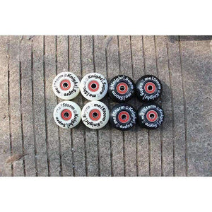 Planet Gates 100A 52*30mm ABEC-9 White Skateboard Wheels With Skate Board Bearings Spacers Free Shipping