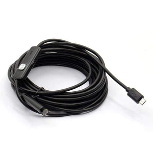 Planet Gates 100CM New 8mm 1/3/5/7M Wireless Wifi Endoscope Android Camera Borescope HD 720P Waterproof Inspection IOS Iphone Endoscope Camera