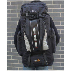 Planet Gates 100L Outdoors Sports Bags Waterproof Nylon Backpack Women Men Hiking Camping Climbing Fishing Rucksack Bag XA769A