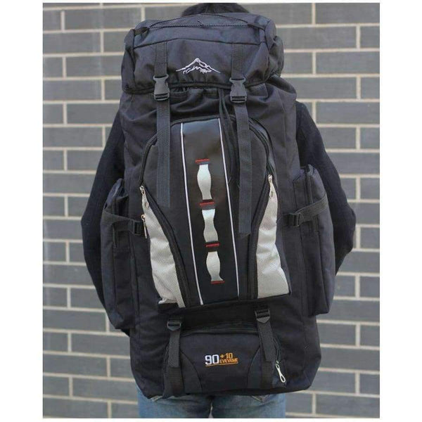 Planet Gates 100L Outdoors Sports Bags Waterproof Nylon Backpack Women Men Hiking Camping Climbing Fishing Rucksack Bag XA769A