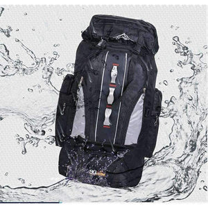 Planet Gates 100L Outdoors Sports Bags Waterproof Nylon Backpack Women Men Hiking Camping Climbing Fishing Rucksack Bag XA769A