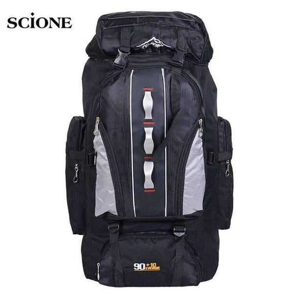 Planet Gates 100L Outdoors Sports Bags Waterproof Nylon Backpack Women Men Hiking Camping Climbing Fishing Rucksack Bag XA769A