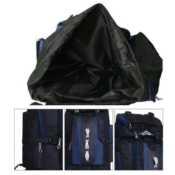 Planet Gates 100L Outdoors Sports Bags Waterproof Nylon Backpack Women Men Hiking Camping Climbing Fishing Rucksack Bag XA769A