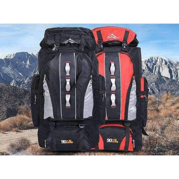 Planet Gates 100L Outdoors Sports Bags Waterproof Nylon Backpack Women Men Hiking Camping Climbing Fishing Rucksack Bag XA769A