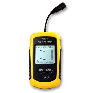Planet Gates 100m LCD přenosný sonar s čidlem, rybářský návnadový senzor, alarm, paprskový snímač, echolotu s displejem, hlubší rybářský návnadový senzor