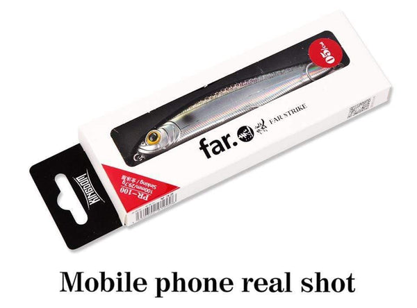 Planet Gates 100mm color 1 Fishing Hard Lure Sinking Pencil Lure 100mm 29.7g,85mm 19.4g Sea Bass Long casting lure Artificial Lure Model 5503