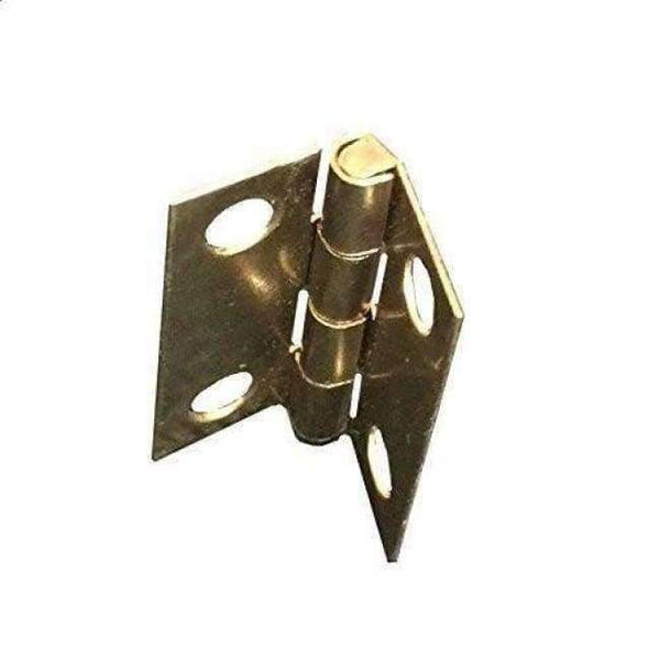 Planet Gates 100PCS 10*8MM Brass Plated Metal Hinge Jewelry Wooden Box Cabinet Door Mini Hinges Antique 4 Holes With Nails Furniture Hardware