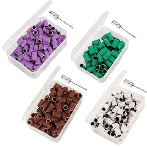 Planet Gates 100pcs 80''/120''/180" Nail Art Sanding Bands Gel Polish Remover Tool Accessory for Electric Nail Machine Nail Drill Bits