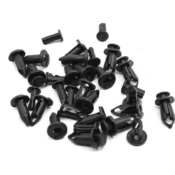 Planet Gates 100pcs ATV 8mm Rivet Fairing Body Trim Panel Fastener Screw Clips plug Kit For Polaris Sportsman 550 850 XP Rangers Rzr