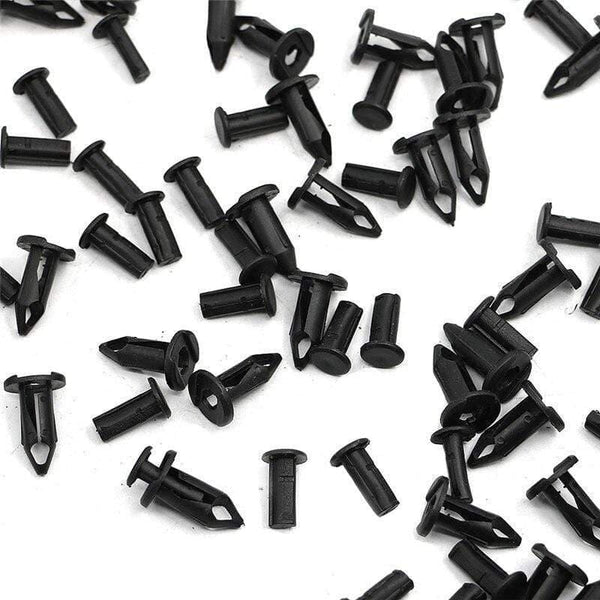 Planet Gates 100pcs ATV 8mm Rivet Fairing Body Trim Panel Fastener Screw Clips plug Kit For Polaris Sportsman 550 850 XP Rangers Rzr