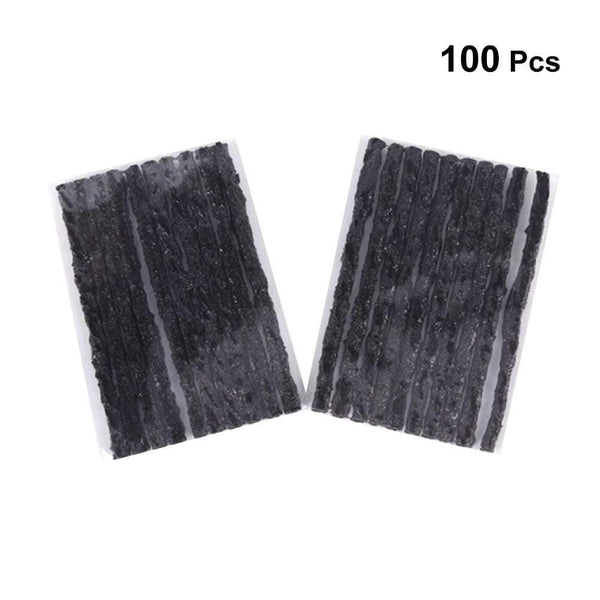 Planet Gates 100pcs Car Tire Tubeless Tire Seal Strip Durable Wear Resistance Repairing Rubber Strips Tire Repair Tools For Car Tire