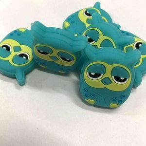 Planet Gates 100pcs Cartoon owl Tennis racket Vibration Dampeners, tennis racket buffer to reduce shock