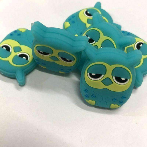 Planet Gates 100pcs Cartoon owl Tennis racket Vibration Dampeners, tennis racket buffer to reduce shock