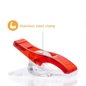 Planet Gates 100PCs Colorful Sewing Clips Plastic Clips Quilt Crafting Crocheting  Knitting Safety Clips Binding Clips Paper Sewing Tools (Multi-Colored)