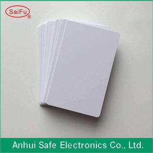 Planet Gates 100PCS Inkjet Business PVC ID Card Two Sides Printable Waterproof For Epson or Canon