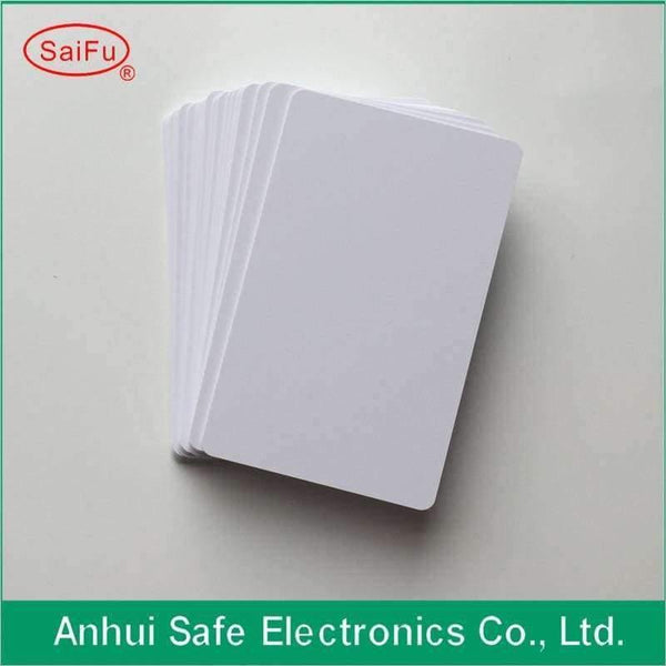 Planet Gates 100PCS Inkjet Business PVC ID Card Two Sides Printable Waterproof For Epson or Canon