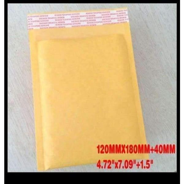Planet Gates 100pcs/lot 4.7*7.09" [120mmx180mm] KRAFT BUBBLE MAILERS PADDED MAILING ENVELOPE BAG SHIPPING SUPPLY