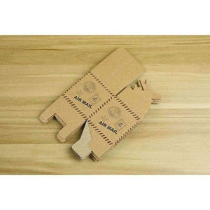 Planet Gates 100pcs/lot Creative Airplane Air Mail Thin Kraft Paper Candy Box DIY Special Candy Gift Box Party Wedding Birthday Supplies