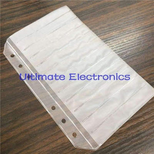Planet Gates 100pcs/lot Empty pages For components sample book 0402/0603/0805/1206 SMD Electronic Components assorted