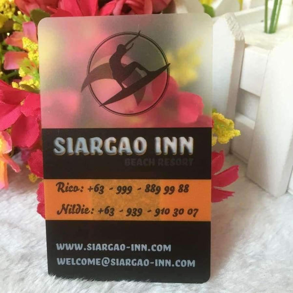 Planet Gates 100pcs/lot Factory Production customized business cards printing transparent visit card 0.38mm frosted pvc name card printing