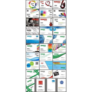 Planet Gates 100pcs/lot Factory Production customized business cards printing transparent visit card 0.38mm frosted pvc name card printing