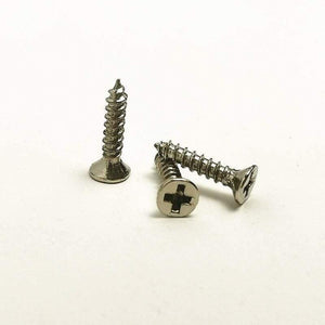 100pcs/Lot M2 M3 M2.5 Screws Bronze / Silver / Golden Color Philips Head Fit Hinges Self-Tapping Screws Furniture Hardware
