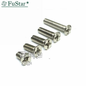 100pcs/lot M3 Series Screw Flat Head with Cap M3*6mm M3* 8 10 12  mm M3*16MM Large Headed Nail M3x 5 8 10 12 16 mm Hot
