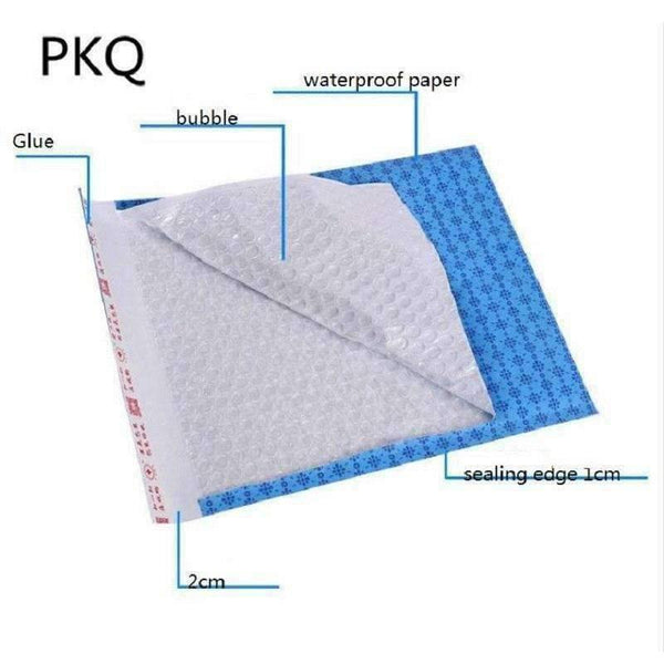 Planet Gates 100pcs/lot Pink Kraft Paper Bubble Envelopes Bags Mailers Padded Shipping Envelope With Bubble Mailing Bag Business Supplies 5.8