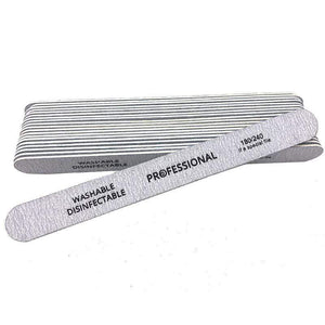 Planet Gates 100pcs/lot Professional Nail Files 180/240 Grinding Polishing Manicure Pedicure Double-sided  Nail Buffers Tool Lixas Para Unhas