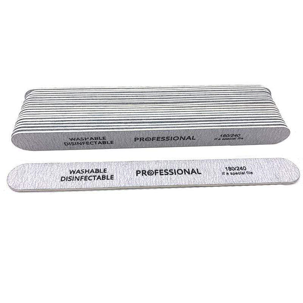 Planet Gates 100pcs/lot Professional Nail Files 180/240 Grinding Polishing Manicure Pedicure Double-sided  Nail Buffers Tool Lixas Para Unhas