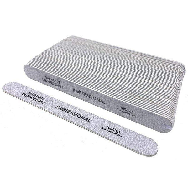 Planet Gates 100pcs/lot Professional Nail Files 180/240 Grinding Polishing Manicure Pedicure Double-sided  Nail Buffers Tool Lixas Para Unhas