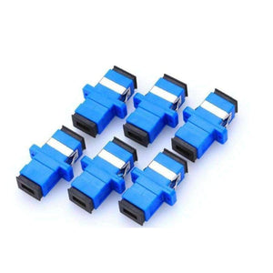 Planet Gates 100pcs/lot SC/UPC Adaptor Fiber Optic Adapter Flange Fiber Coupler For Telecome network and Optic communication Equipment