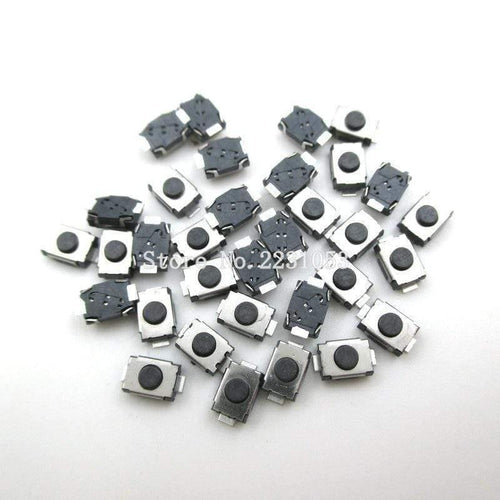 Planet Gates 100PCS/LOT SMD 2 Pin 3X4MM Tactile Tact Push Button Micro Switch Momentary 3*4*2 MM Micro Button
