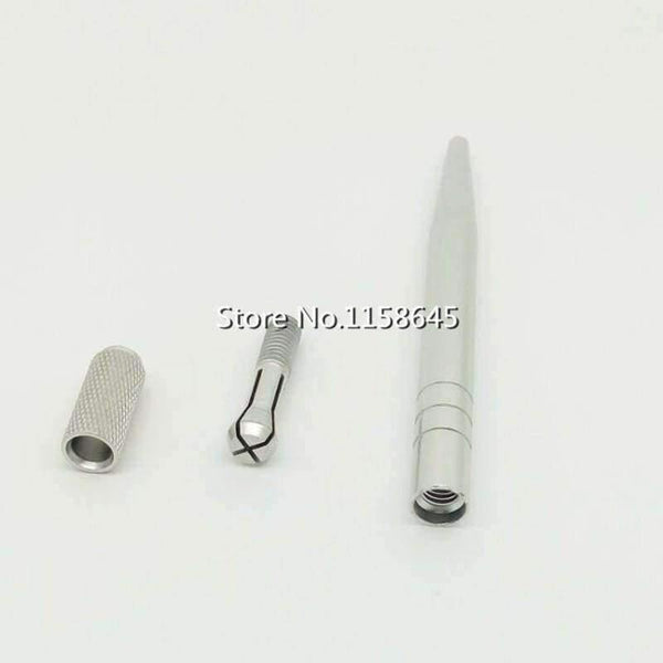 Planet Gates 100Pcs Manual Tattoo machine Pen For 3D Eyebrow Professional Permanent Makeup Tatoo Eyebrow Microblading Pen Alloy Silver DHL