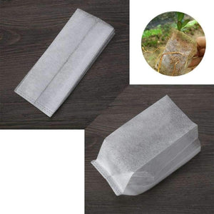 Planet Gates 100Pcs Non-woven Garden Supplies Environmental Protection Nursery Pots Seedling Raising Bag Plants Pouch Garden Tool