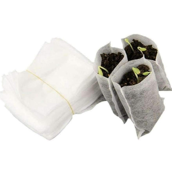 Planet Gates 100pcs Nursery Pots Seed-Raising Bags Non-woven Fabrics Garden Supply jardin pocket aug 13