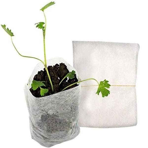 Planet Gates 100pcs Nursery Pots Seed-Raising Bags Non-woven Fabrics Garden Supply jardin pocket aug 13