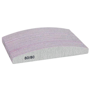 Planet Gates 100Pcs/Pack Gray Nail File80/80 Grit Professional Acrylic Nail Art Lime a ongle Double side Nails Pedicure Tools Diamond Designs