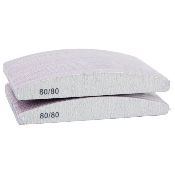 Planet Gates 100Pcs/Pack Gray Nail File80/80 Grit Professional Acrylic Nail Art Lime a ongle Double side Nails Pedicure Tools Diamond Designs