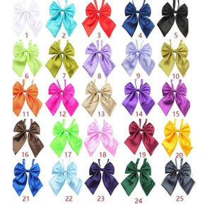 Planet Gates 100pcs Pet bowties Solid Adjustable Pet dog Cat Wedding Accessories Pet Neckties Ties  Dog Holiday Products Christmas Supplies