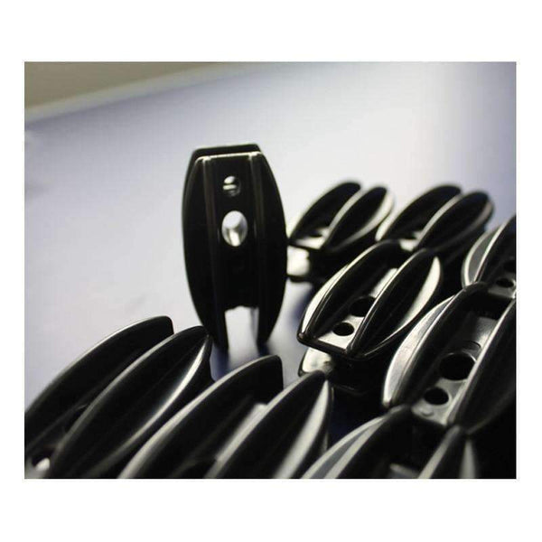 Planet Gates 100PCS Plastic Fencing Insulators Electronic Fence Terminal Rod Insulator Electric Fence Accessories