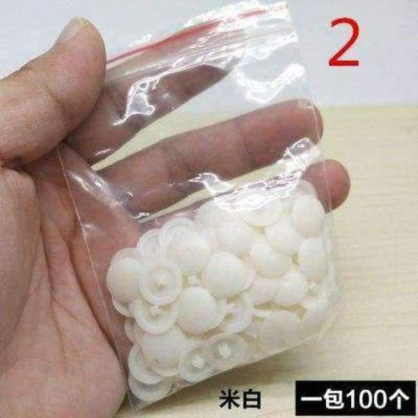 Planet Gates 100pcs Practical Self-tapping Screws Decorative Cover Plastic Nuts Bolts Covers Exterior Protective Caps Furniture Hardware