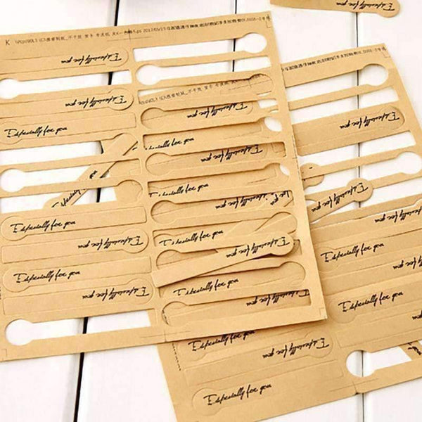 Planet Gates 100PCS Retro Kraft Paper Envelopes Handmade DIY Envelope With Bubble Mailing Bag Business Supplies