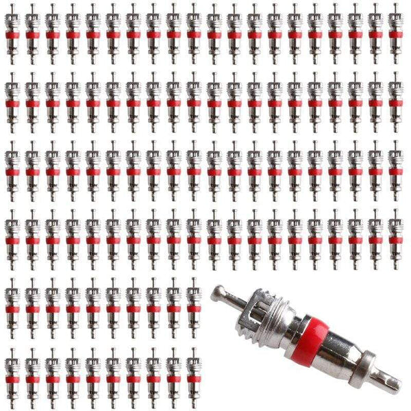 Planet Gates 100Pcs/Set Car Replacement Tire Tyre Valve Stem Core Part New Q9QD