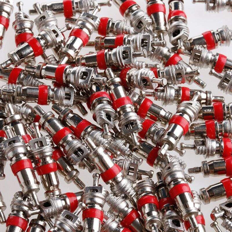 Planet Gates 100Pcs/Set Car Replacement Tire Tyre Valve Stem Core Part New Q9QD