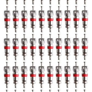Planet Gates 100Pcs/Set Car Replacement Tire Tyre Valve Stem Core Part New Q9QD